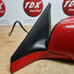SUZUKI SWIFT 2005-2010 GENUINE PASSENGERS SIDE ELECTRIC HEATED WING MIRROR RED
