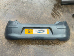 Nissan Micra K13 2011-2017 Pre-facelift Genuine Rear Bumper Grey - photo 1 of 13