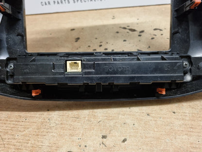 TOYOTA PRIUS MK4 2017-2021 GENUINE DASHBOARD FASCIA PANEL + AC CLIMATE CONTROLS