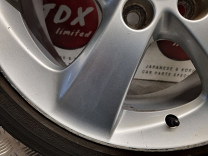 TOYOTA AURIS E150 2006-2012 17" INCH ALLOY WHEEL 6MM TREAD 215/45/17 42611-02E00