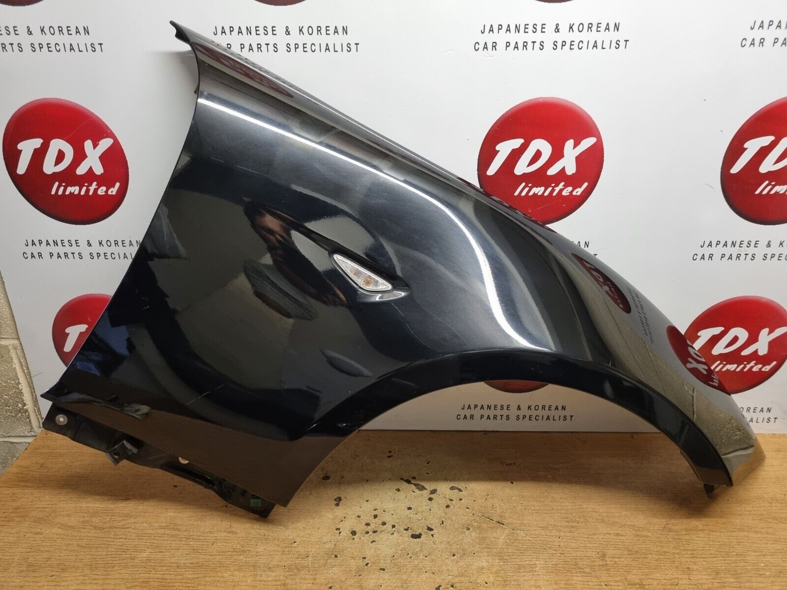 MAZDA MX-5 RF MK4 2015-2021 OSF GENUINE DRIVERS SIDE WING WITH INDICAT ...