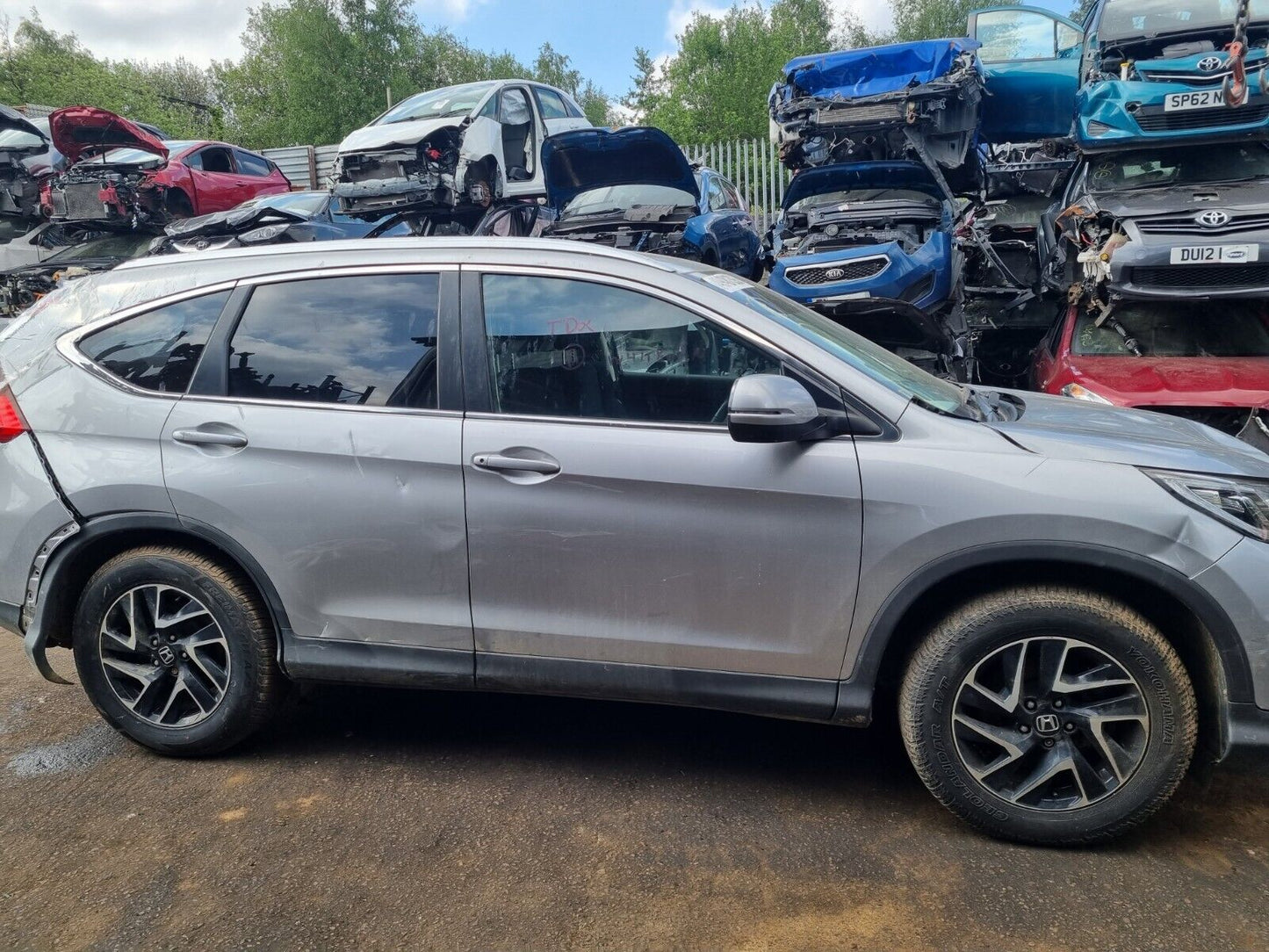 2018 HONDA CR-V MK4 (RE) SE PLUS NAVI 1.6 I-DTEC MANUAL 4X4 VEHICLE FOR BREAKING