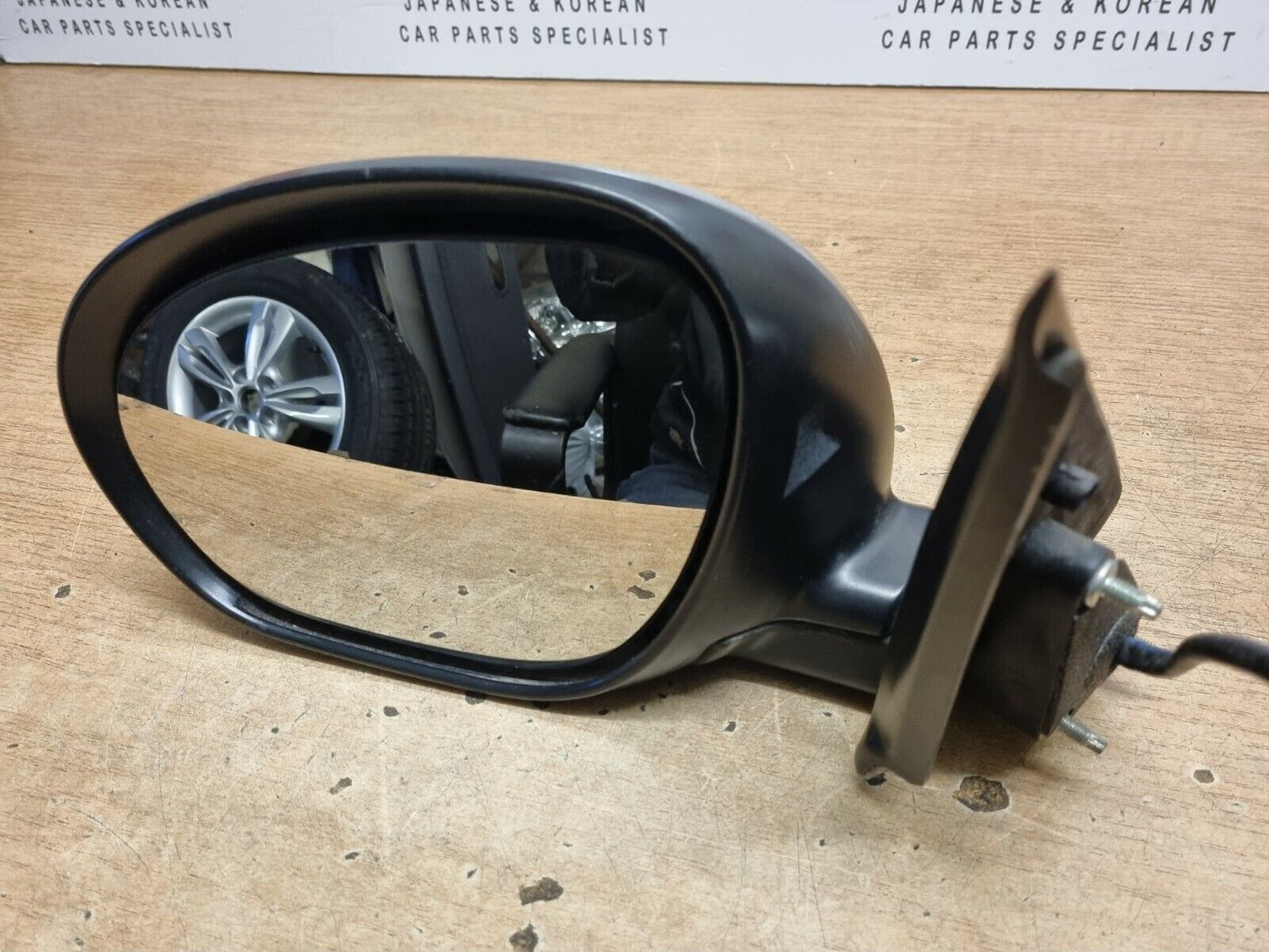 NISSAN JUKE 2010-2014 PASSENGERS SIDE ELECTRIC POWER FOLDING CHROME WING MIRROR