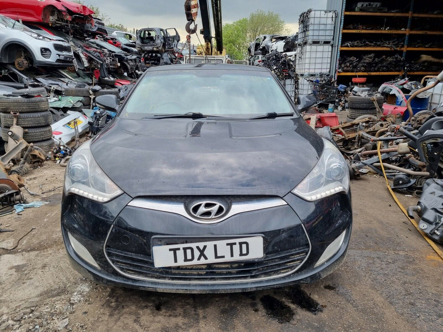 2013 HYUNDAI VELOSTER (FS) SPORT 1.6 GDI PETROL MANUAL 4DR VEHICLE FOR BREAKING