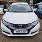 2013 HONDA CIVIC HATCH ES MK9 1.8 I-VTEC PETROL AUTOMATIC VEHICLE FOR BREAKING