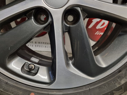 HYUNDAI I30 GD 16" INCH 2012-2018 GENUINE ALLOY WHEEL 7MM 205/55/16 52910-A5700