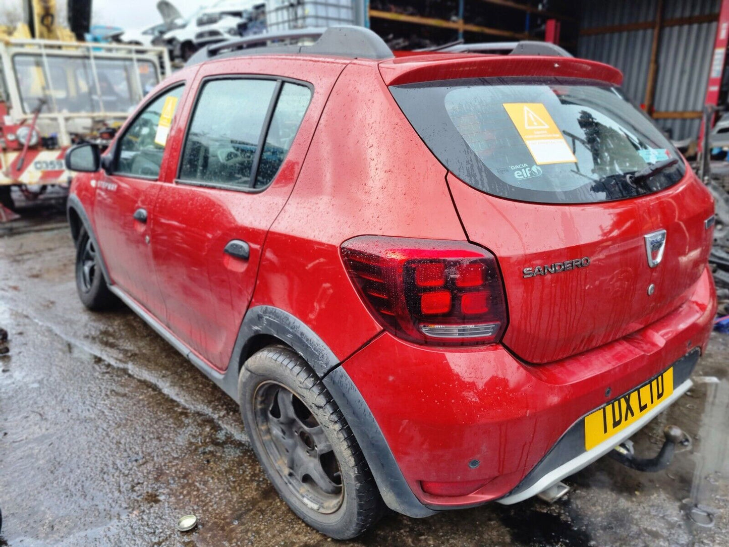 2017 DACIA SANDERO STEPWAY LAUREATE TCE 0.9 PETROL MANUAL VEHICLE FOR BREAKING