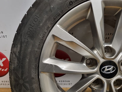 HYUNDAI I40 2011-2019 16" INCH GENUINE ALLOY WHEEL 205/60/16 7J ET40 52910-3Z610