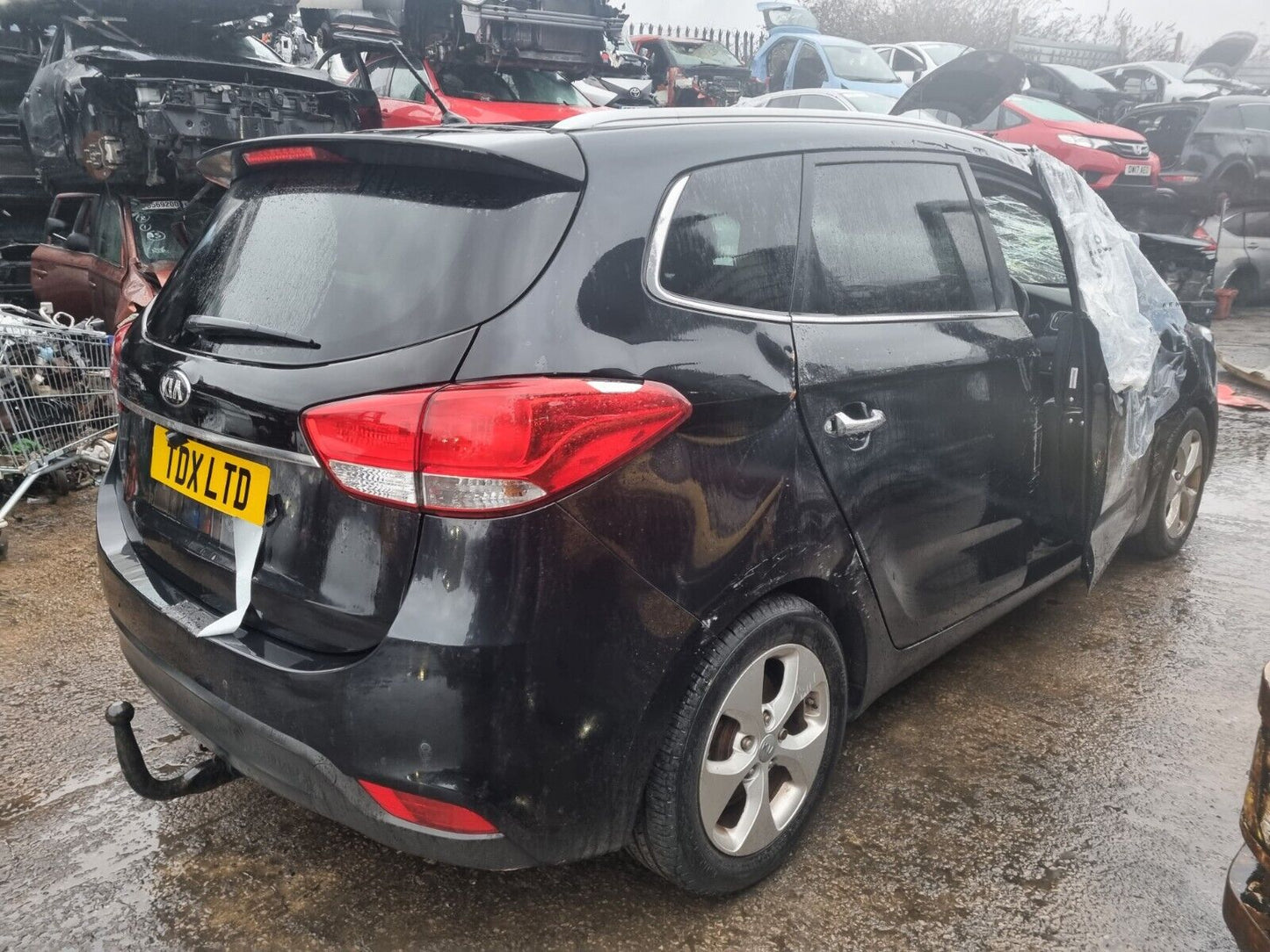 2015 KIA CARENS 2 MK3 (RP) 1.7 DIESEL MANUAL 1 WHEEL NUT FOR PARTS/SPARES