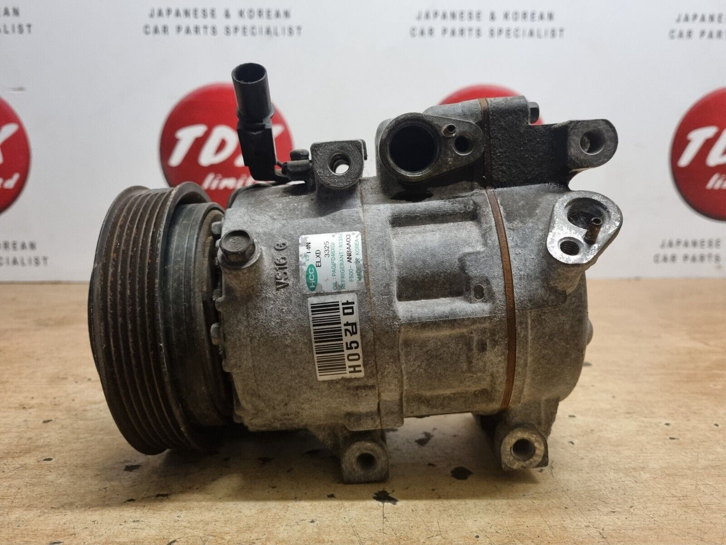 HYUNDAI I30 MK1 FD 1.4 PETROL 2007-2012 GENUINE AC COMPRESSOR PUMP F500-AN8AA03