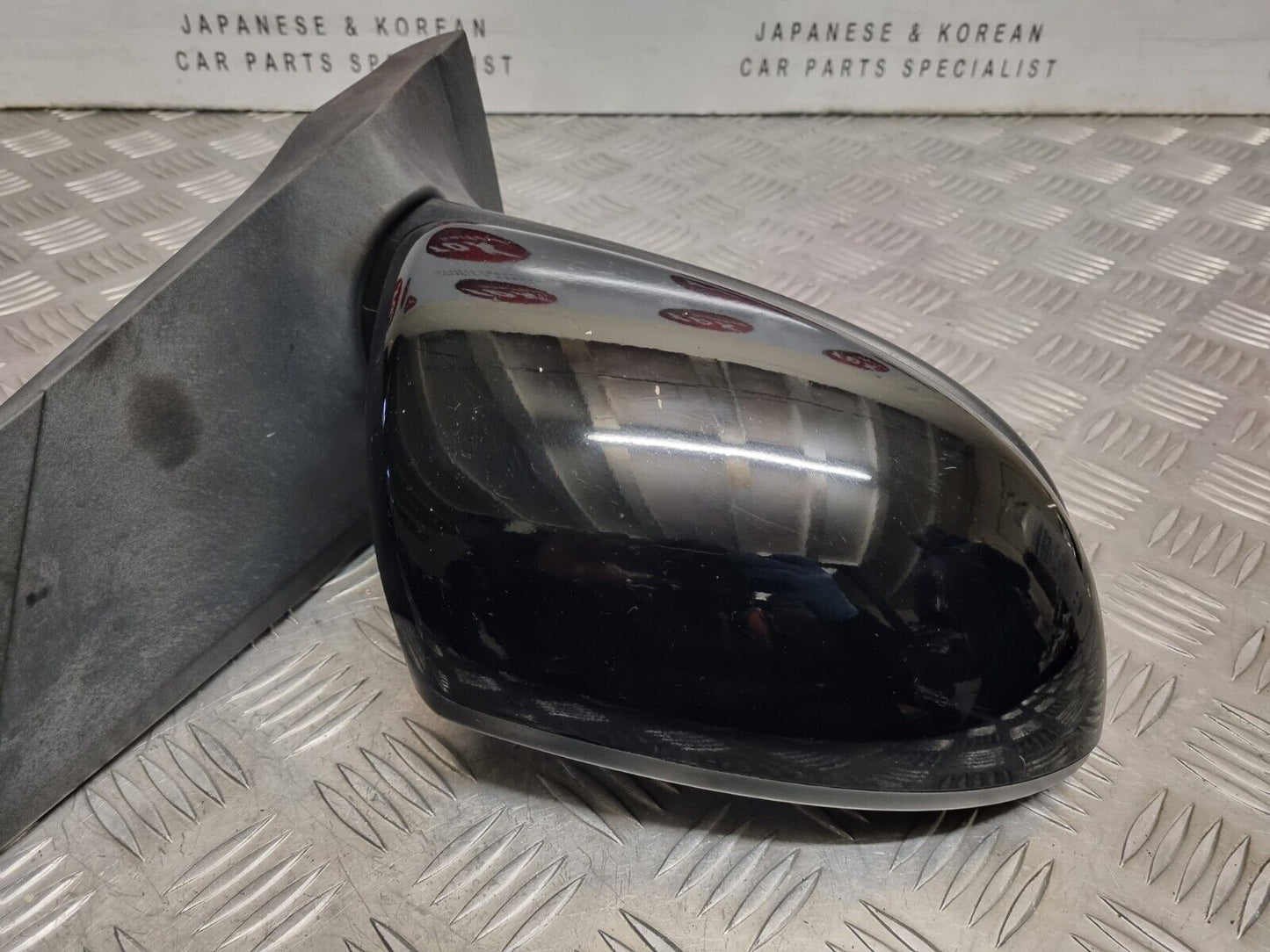 MAZDA 2 (DE) MK2 2007-2015 GENUINE DRIVERS SIDE POWER FOLD WING MIRROR BLACK