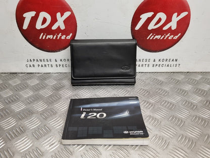 HYUNDAI I20 (PB) MK1 2008-2014 GENUINE OWNERS MANUAL HANDBOOK PACK WALLET BOOK