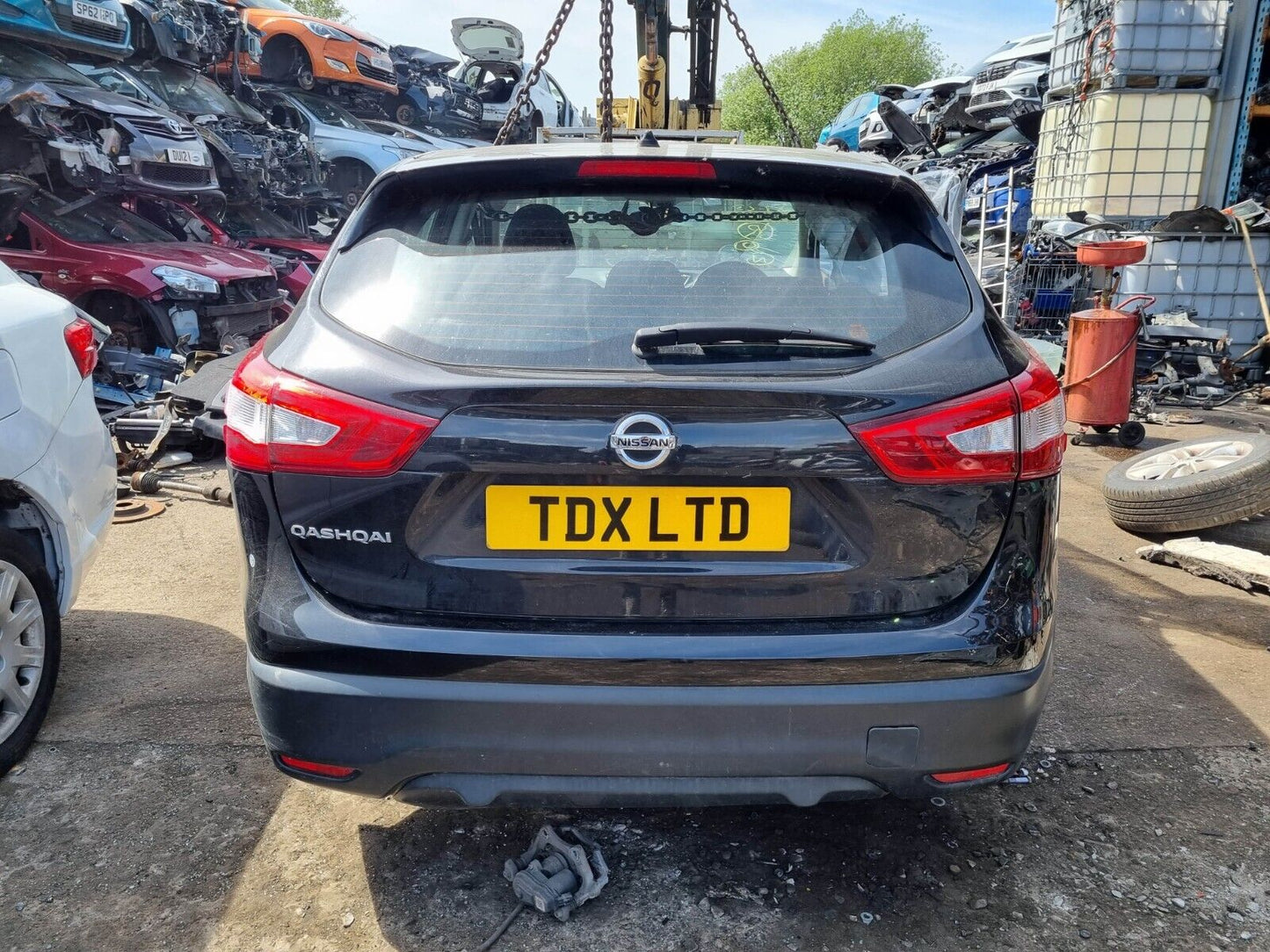 NISSAN QASHQAI J11 MK2 ACENTA 1.2 DIG-T 6 SPEED MANUAL VEHICLE FOR BREAKING