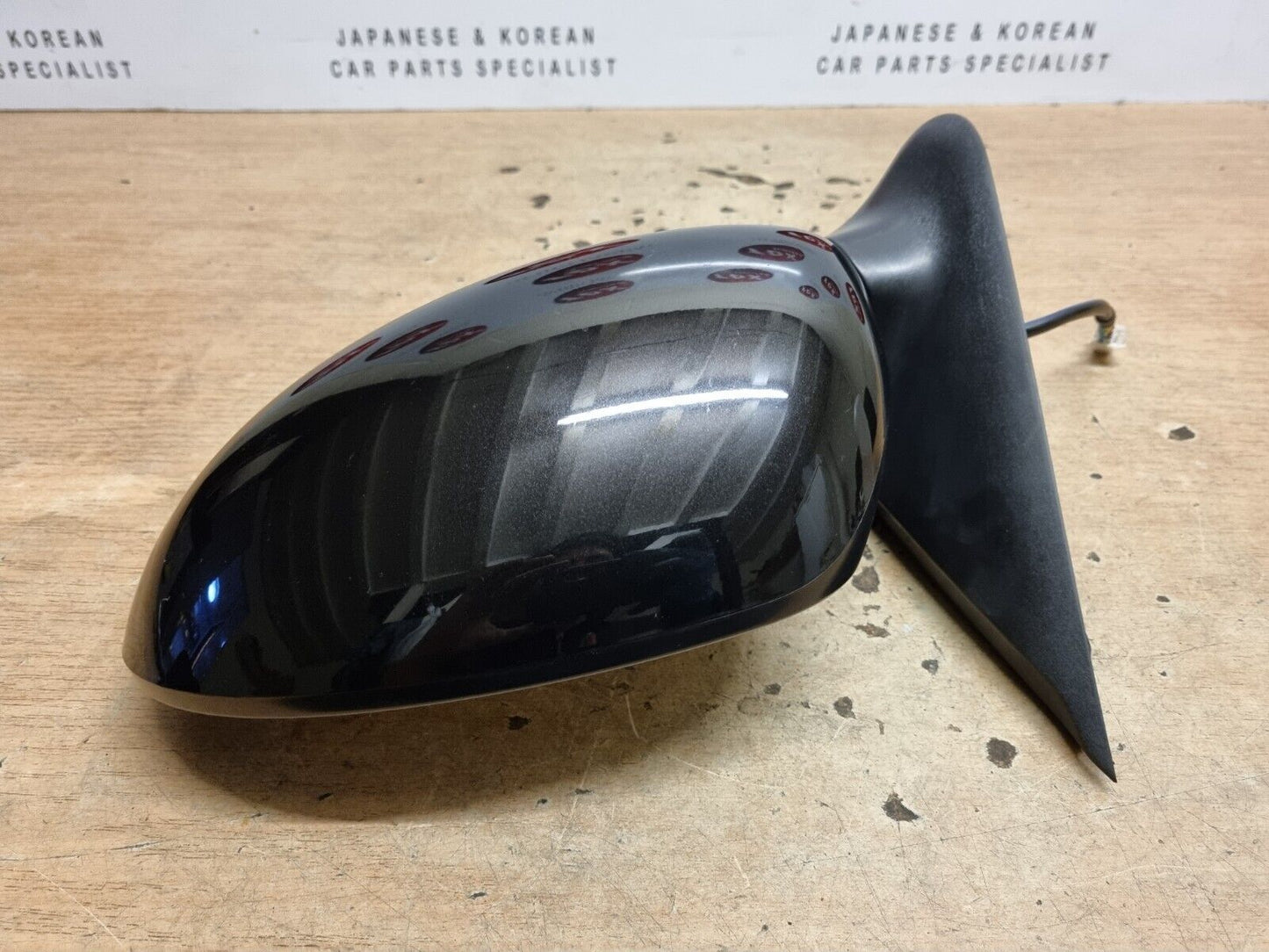 NISSAN JUKE F15 2010-2014 GENUINE PASSENGERS SIDE POWER FOLD WING MIRROR BLACK