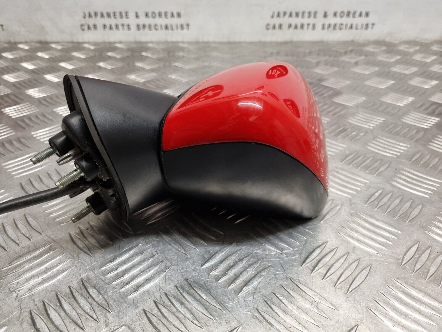 SUZUKI BALENO A1K MK2 2016-2019 GENUINE DRIVERS SIDE HEATED WING MIRROR Z4Q RED