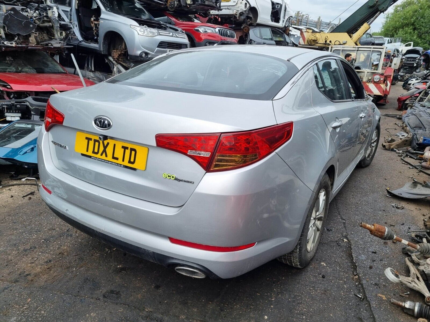 2012 KIA OPTIMA 1 (TF) 1.7 CRDI DIESEL 6 SPEED MANUAL VEHICLE FOR BREAKING