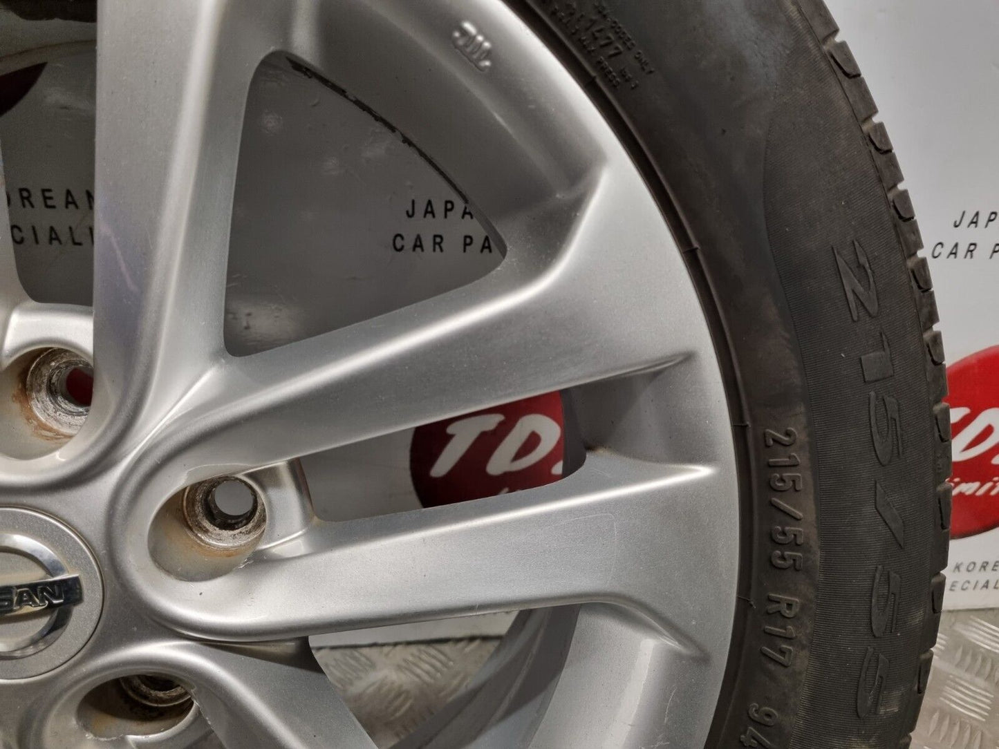 NISSAN JUKE F15 17" INCH 2010-2019 GENUINE ALLOY WHEEL 7MM 215/55/17 7J 1KA2A