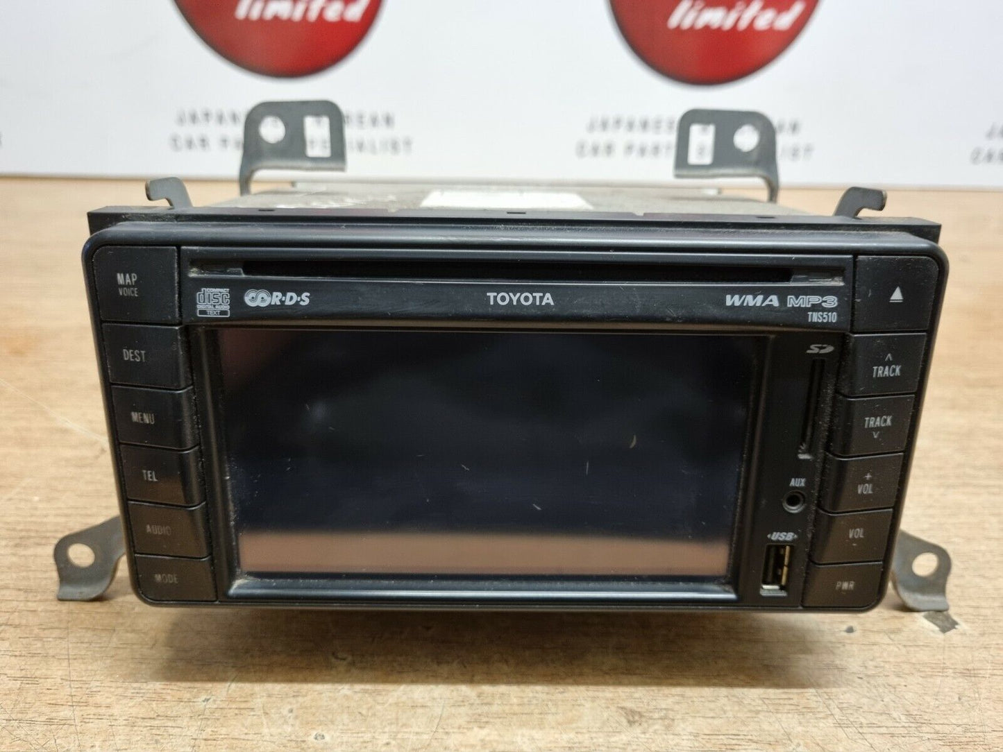 TOYOTA AVENSIS MK3 SAT NAV CD RADIO STEREO PLAYER MULTIMEDIA HEAD UNIT 2009-2015