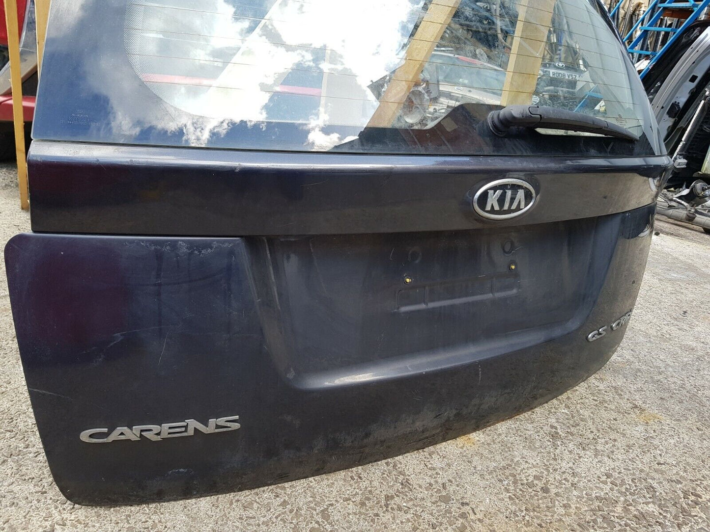 Kia Carens MK2 Boot Lid Tailgate Shell In Black 2006-2010