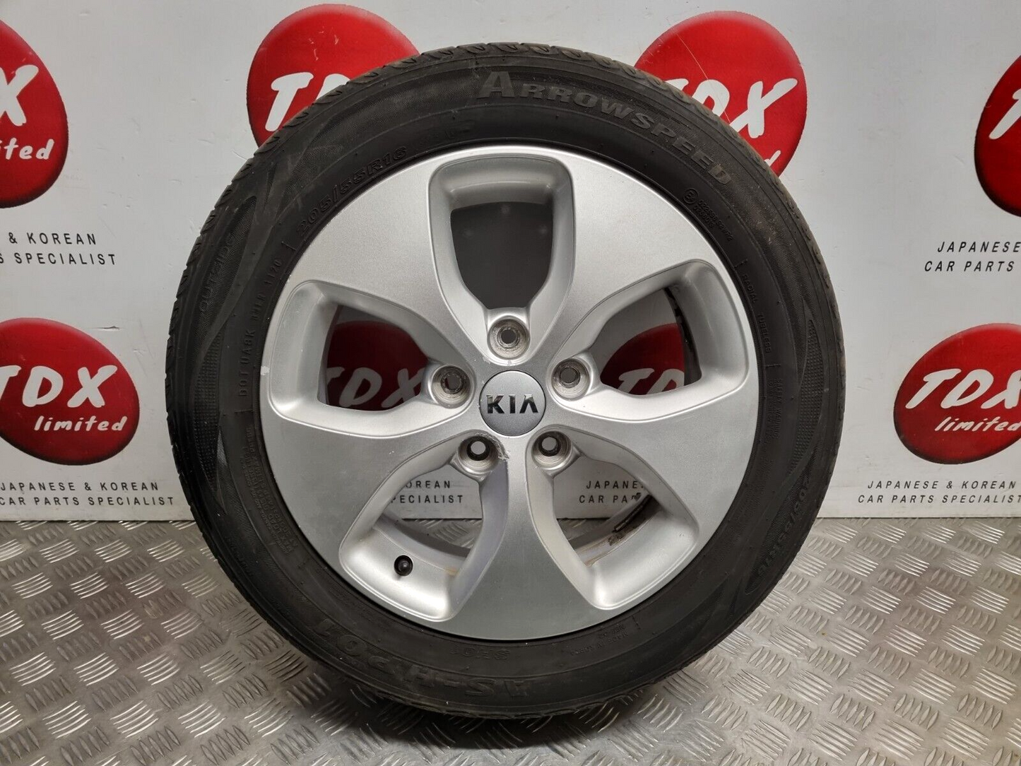 KIA CARENS (RP) MK3 2013-2019 16" GENUINE ALLOY WHEEL 3MM 205/55/16 52910-A4100