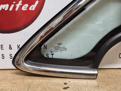 Kia Ceed Mk2 2012-2018 Nsf Genuine Passengers Side Front Quarter Window Glass 2