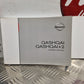 NISSAN QASHQAI J10 2007-2013 GENUINE OWNERS SAT NAV MANUAL HANDBOOK PACK WALLET