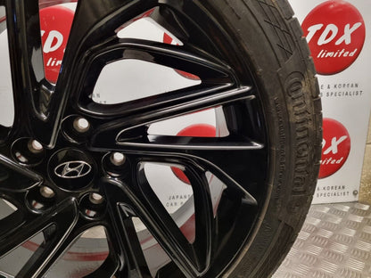 HYUNDAI TUCSON MK3 2015-2020 19 INCH BLACK ALLOY WHEEL 6MM 245/45/19 52910-D7490