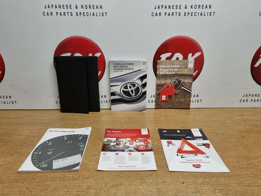 TOYOTA COROLLA MK12 HYBRID OWNERS MANUAL WARRANTY HANDBOOK PACK WALLET 2019-2022