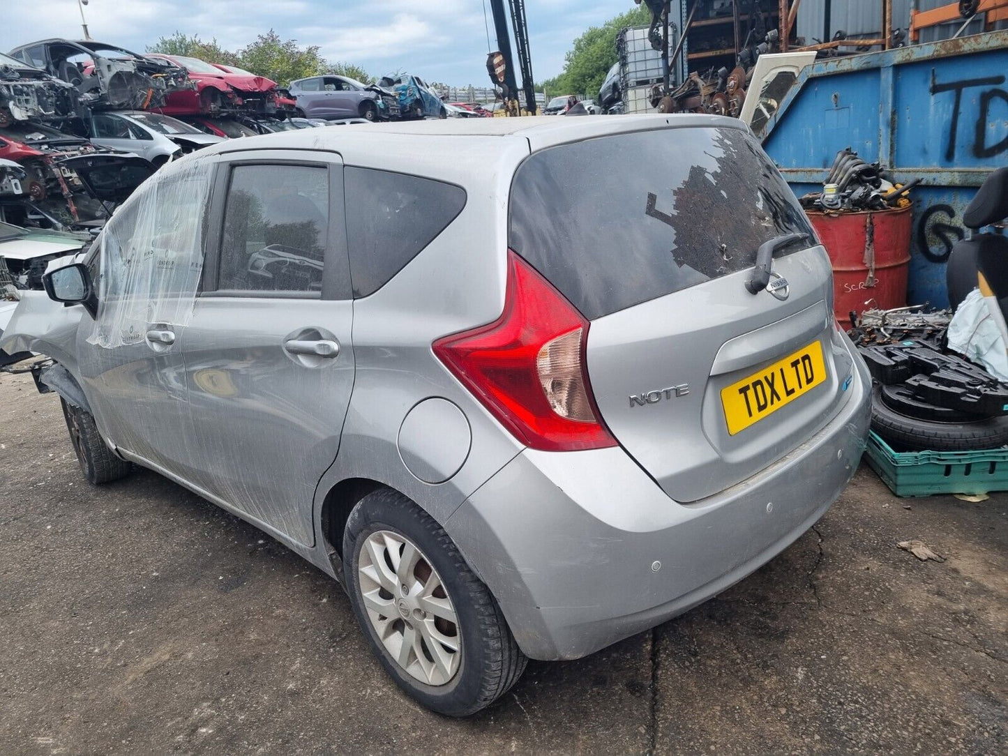 2015 NISSAN NOTE MK2 ACENTA PREMI 1.2 PETROL 5 SPEED MANUAL VEHICLE FOR BREAKING