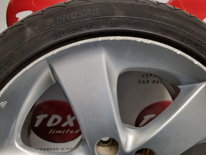 TOYOTA AURIS E150 2006-2012 17" INCH ALLOY WHEEL 6MM TREAD 215/45/17 42611-02E00