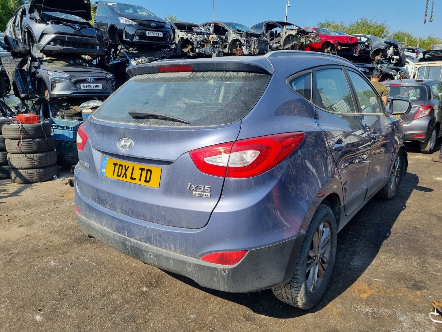 2013 HYUNDAI IX35 EL SE 1.7 CRDI DIESEL 6 SPEED MANUAL VEHICLE FOR BREAKING