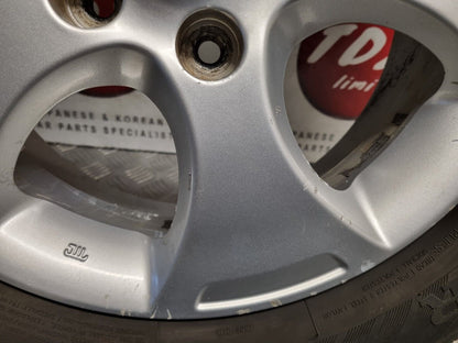 KIA VENGA YN 2010-2019 16" INCH GENUINE ALLOY WHEEL 205/55/16 6J 52910-1P100