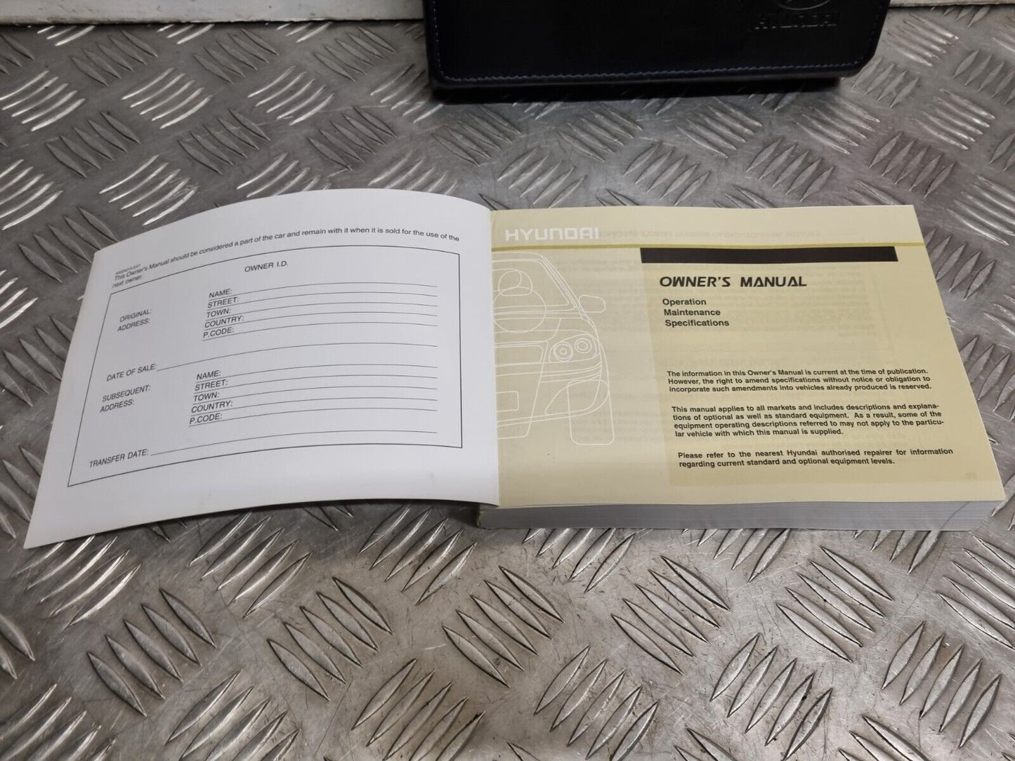 HYUNDAI I40 2015-2019 FACELIFT GENUINE OWNERS MANUAL HANDBOOK PACK WALLET BOOK