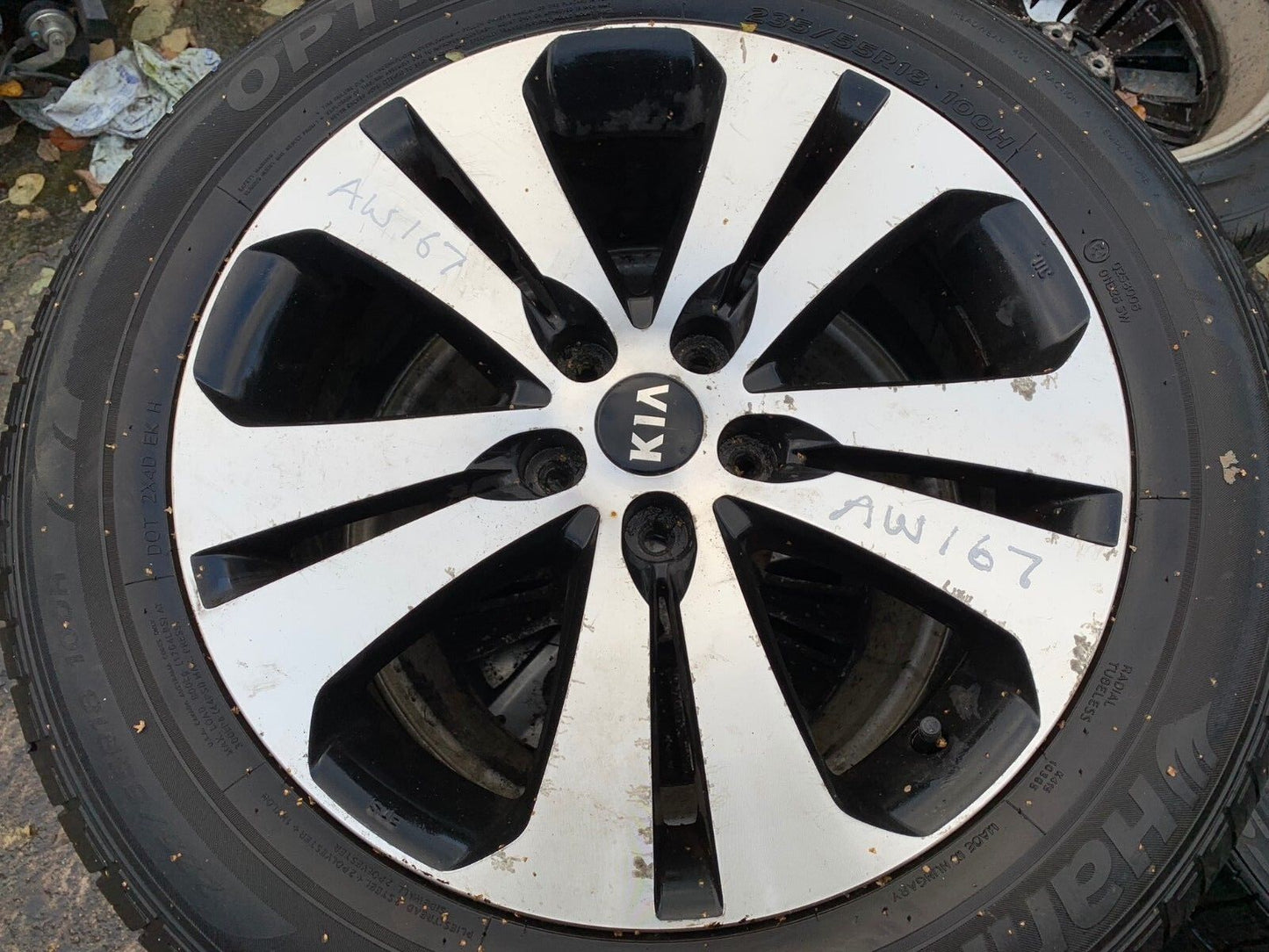 Kia Sportage 18" Inch Alloy Wheel 2011 2012 2013 2014 2015 2016 AW167
