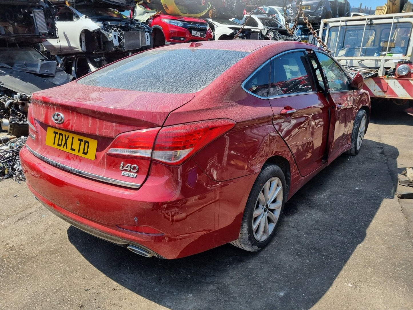 2011 Hyundai I40 MK1 (VF) 4DR Saloon 1.7 Diesel D4FD Manual For Breaking/ Parts