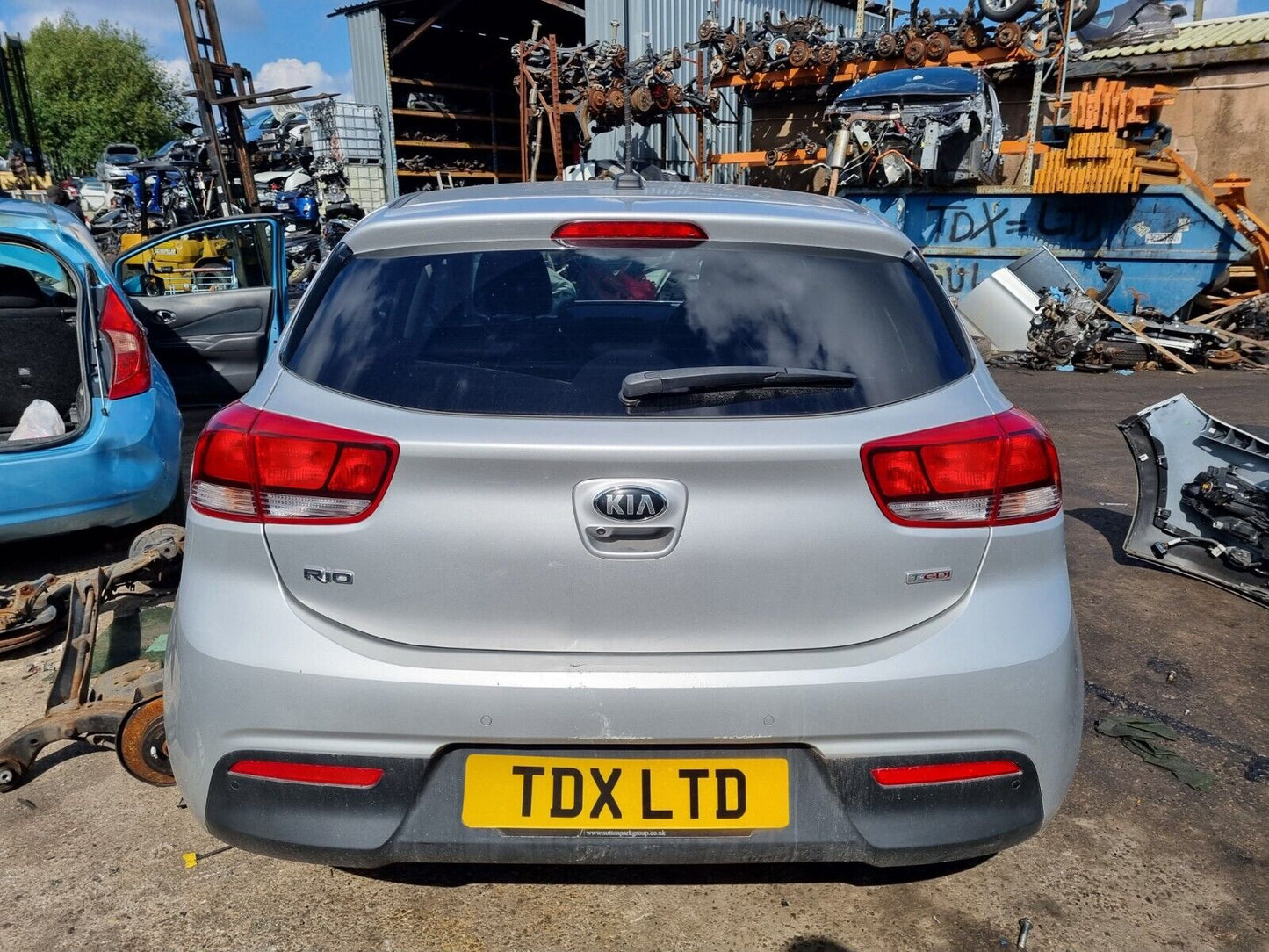 2018 KIA RIO 3 MK4 (YB) 1.0 PETROL 5 SPEED MANUAL 5DR VEHICLE FOR BREAKING