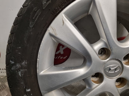 HYUNDAI I20 (PB) 2008-2014 15 INCH GENUINE ALLOY WHEEL 5MM 185/60/15 52910-1J805