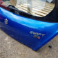 Suzuki Swift SZ2 Boot Lid Tailgate Shell + Glass + Spoiler In Blue 2011-2016
