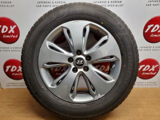 HYUNDAI SANTA FE MK3 2012-2018 GENUINE 18" ALLOY WHEEL 235/60/18 7J 52910-2B480