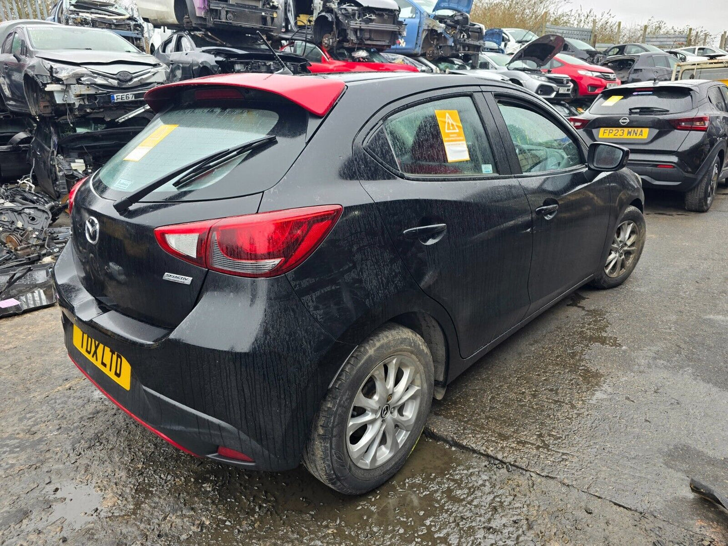 2016 MAZDA 2 (DJ) MK3 RED EDITION 1.5 PETROL 5 SPEED MANUAL 5DR PARTS SPARES