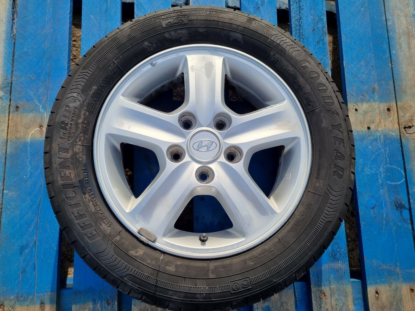 Hyundai I30 MK1 Genuine 15" 5 Spoke Alloy Wheel 2007-2012 185/65R15 5.5J15