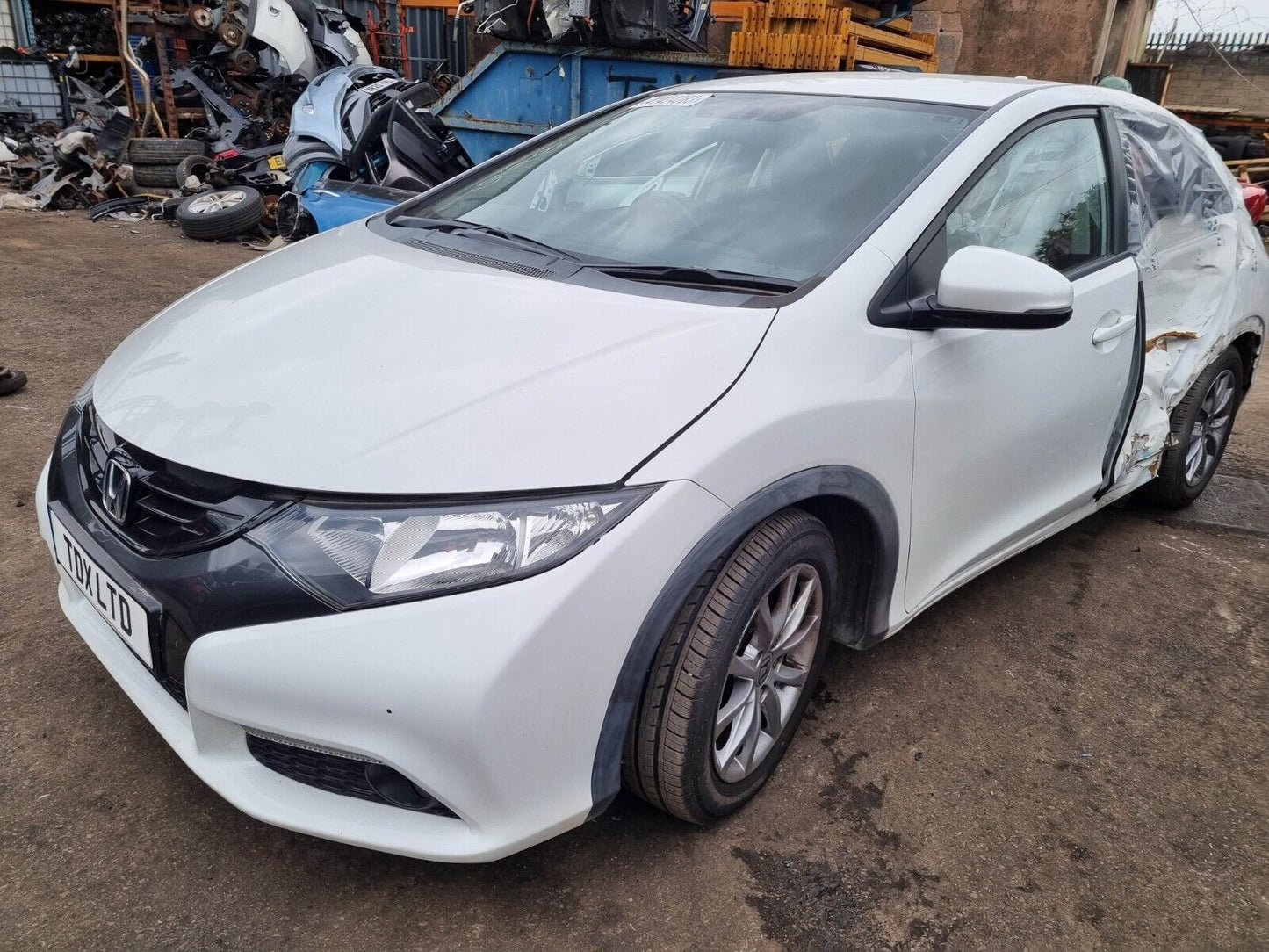 2013 HONDA CIVIC HATCH ES MK9 1.8 I-VTEC PETROL AUTOMATIC VEHICLE FOR BREAKING