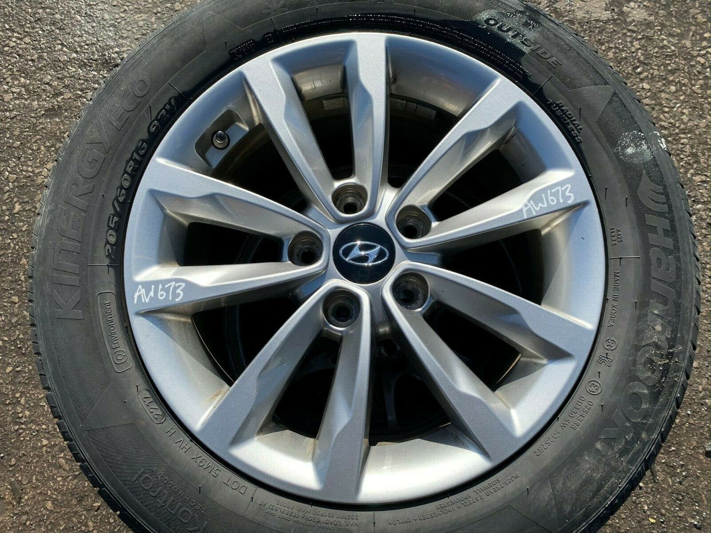 Hyundai I40 16" Inch Alloy Wheel 2015 2016 2017 2018 2019 AW673