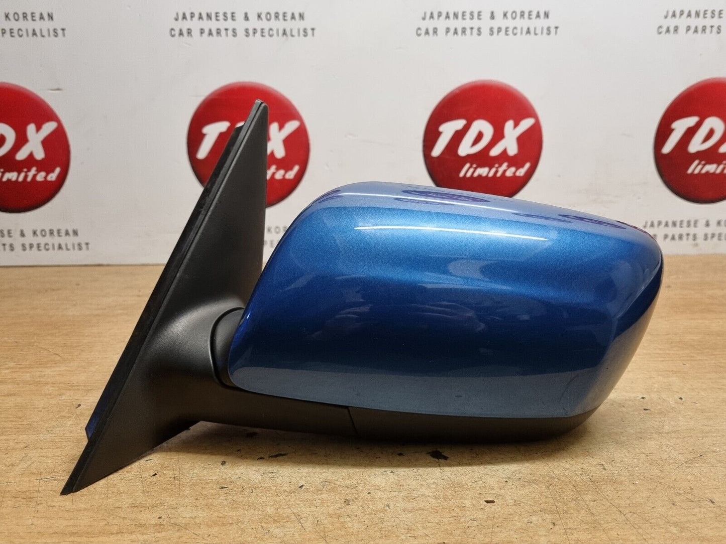 KIA VENGA YN 2010-2018 GENUINE PASSENGERS SIDE ELECTRIC WING MIRROR BYTE BLUE 5B