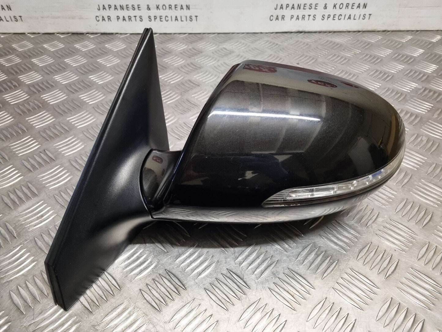 KIA SPORTAGE SL MK3 2010-2015 PASSENGERS POWER FOLD MIRROR 87610-3U730 1K BLACK