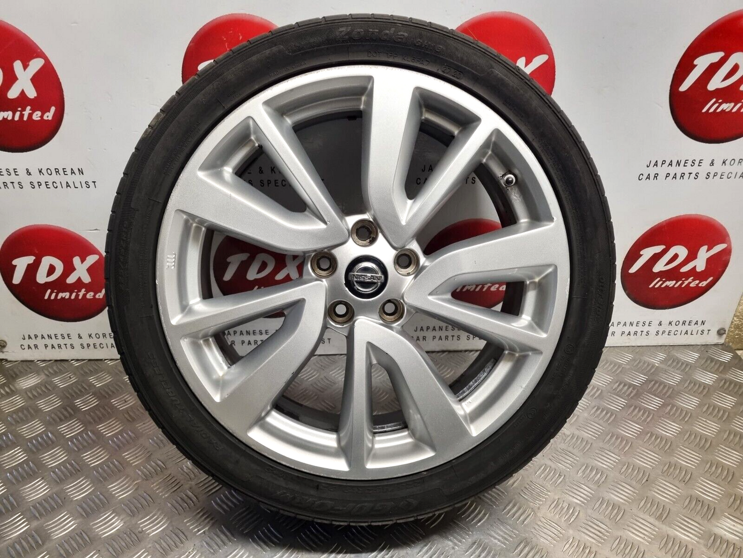 NISSAN QASHQAI J11 TEKNA MK2 2014-2019 19" INCH ALLOY WHEEL 225/45/19 ET40 4ES3B