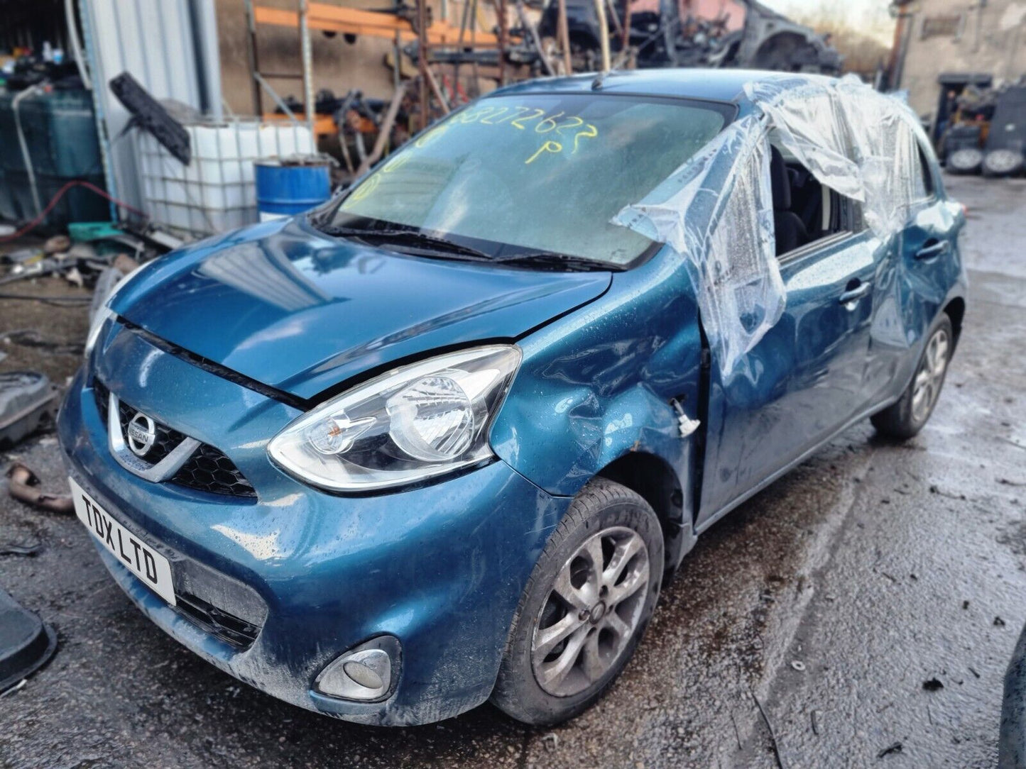 2015 NISSAN MICRA ACENTA K13 MK4 5DR 1.2 PETROL 1 SPEED CVT VEHICLE FOR BREAKING