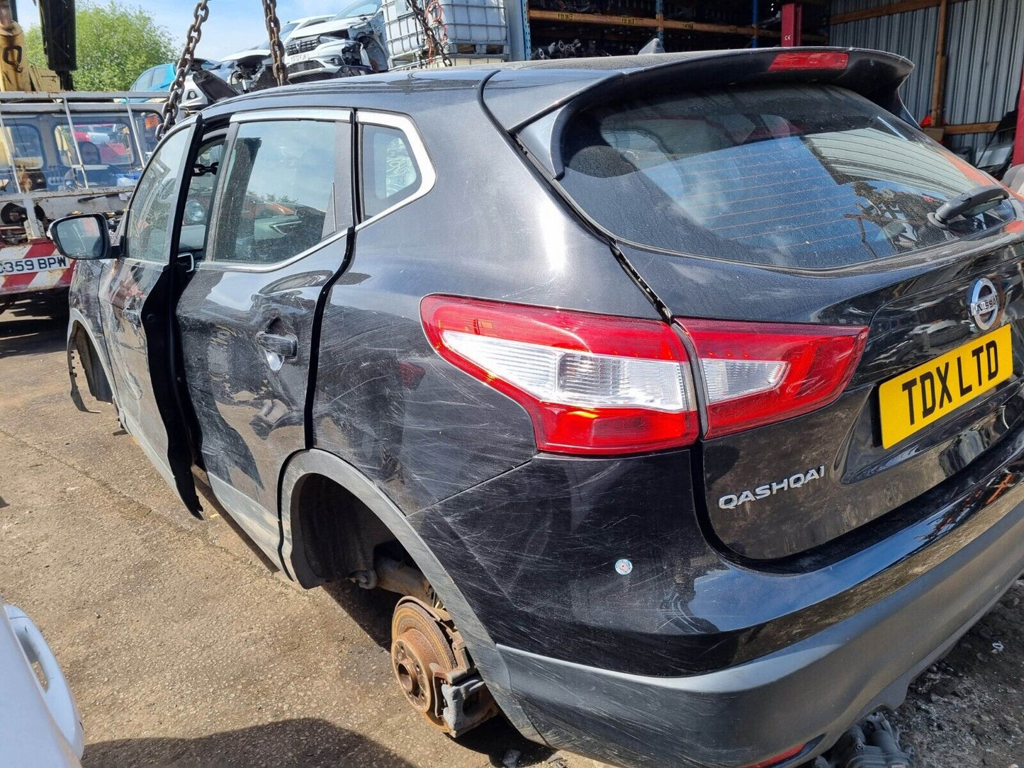 NISSAN QASHQAI J11 MK2 ACENTA 1.2 DIG-T 6 SPEED MANUAL VEHICLE FOR BREAKING