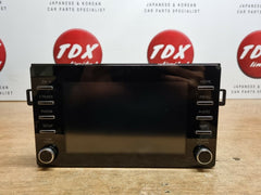 Toyota Yaris MK4 XP210 Sat Nav Multimedia Stereo Radio Head Unit 2020-2022 - photo 1 of 8