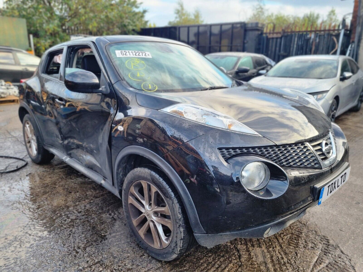 2012 NISSAN JUKE TEKNA F15 1.5 DCI DIESEL 6 SPEED MANUAL VEHICLE FOR BREAKING